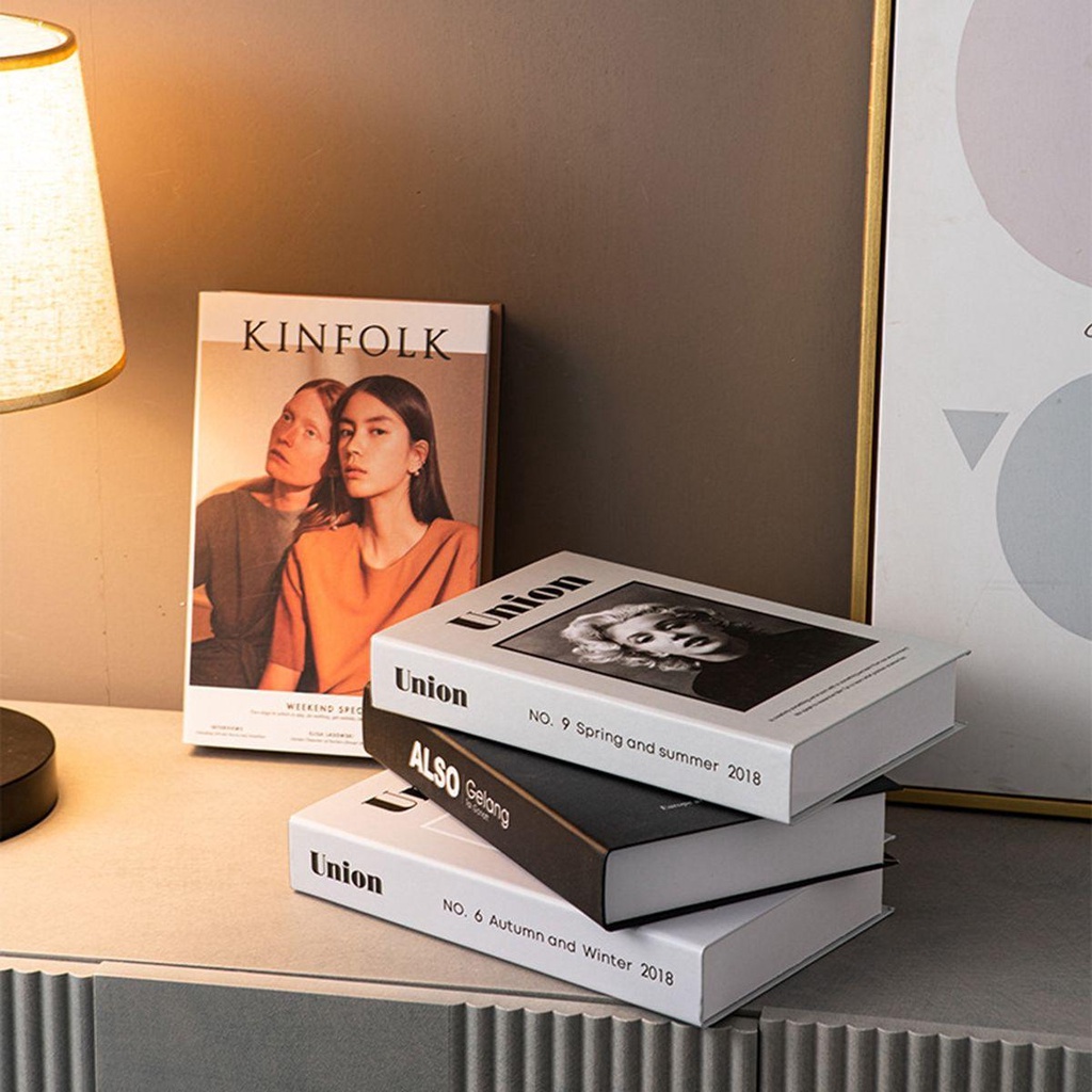 Mô Hình Cuốn Sách Giả Trang Trí Nhà Cửa Phong Cách Hiện Đại