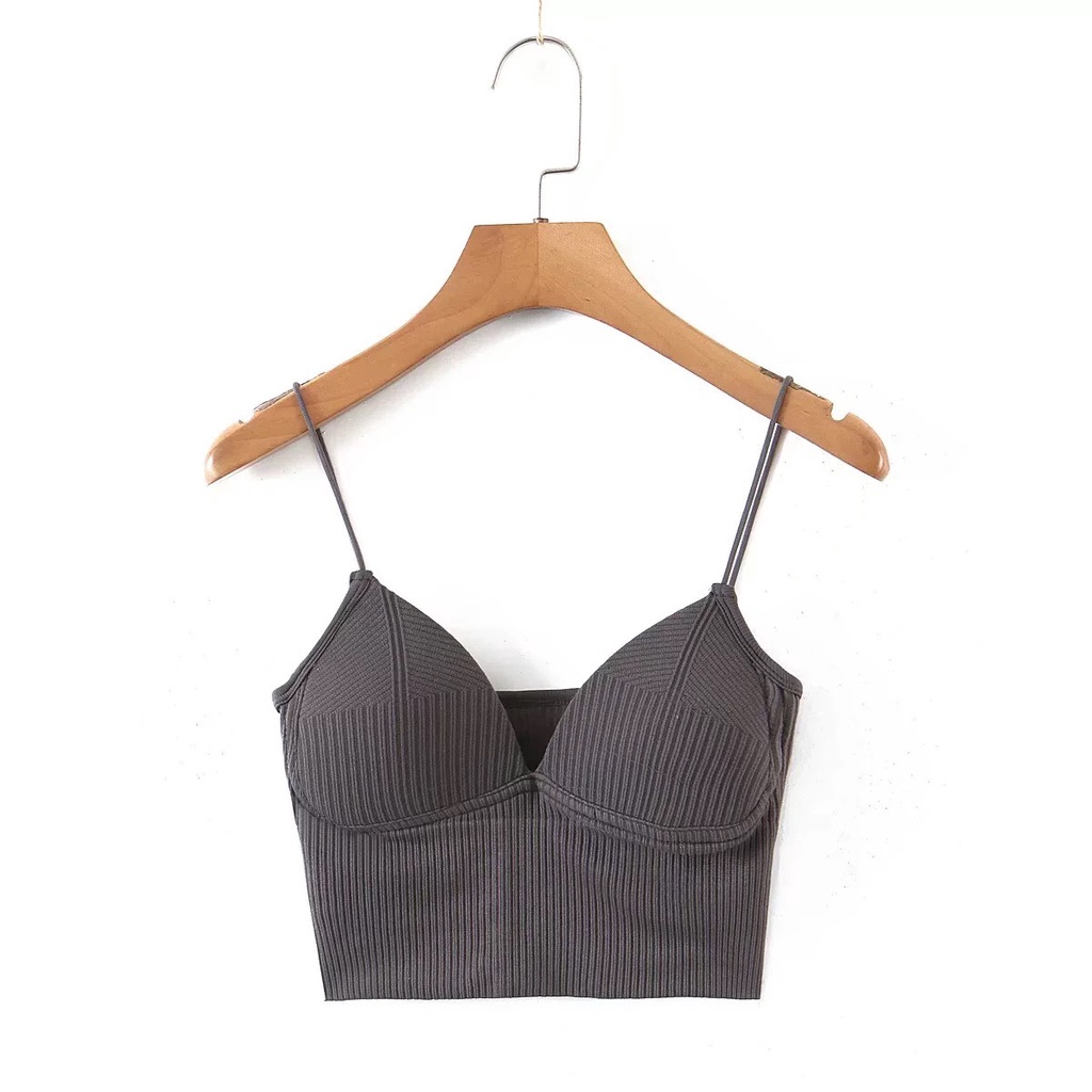 Áo lót nữ LENABRA,BR556- Áo bra dáng croptop có mút ngực chất cotton siêu mát