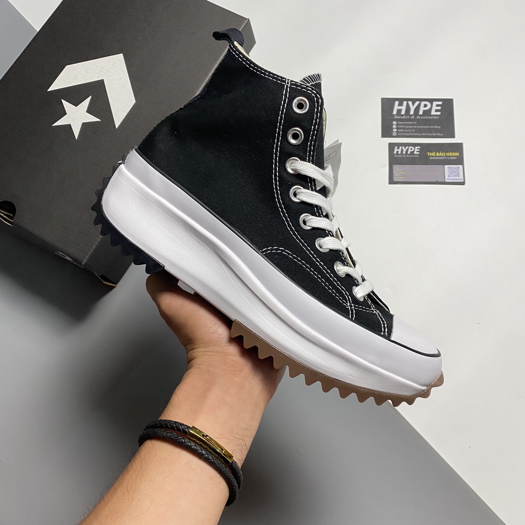 Giày Converse Run Star Hike Black  - Hype Sneaker | Phiên bản 1:1 chuẩn