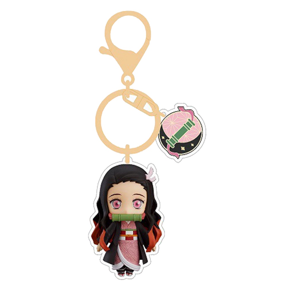 Móc Khóa Họa Tiết Hoạt Hình Demon Slayer Kimetsu No Yaiba Dễ Thương