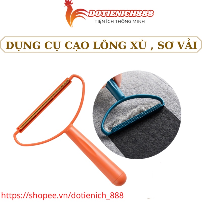 Dụng cụ cạo lông xù quần áo sơ vải lông thú có tay cầm