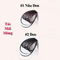 Tóc Mái Thưa Có Mai - Màu Đen