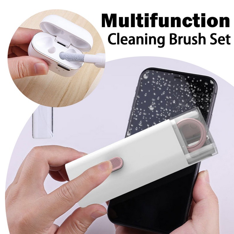 Bộ dụng cụ vệ sinh bàn phím máy tính/ tai nghe bluetooth không dây HDOORLINK 7 trong 1 tùy chọn màu sắc