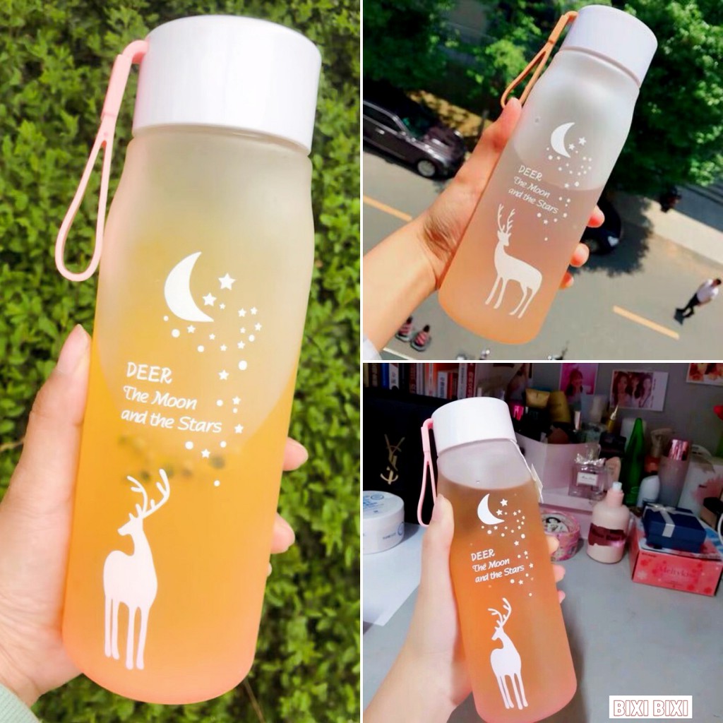 Bình nước tiện lợi mùa hè Alice plastic bottles dành cho các nàng
