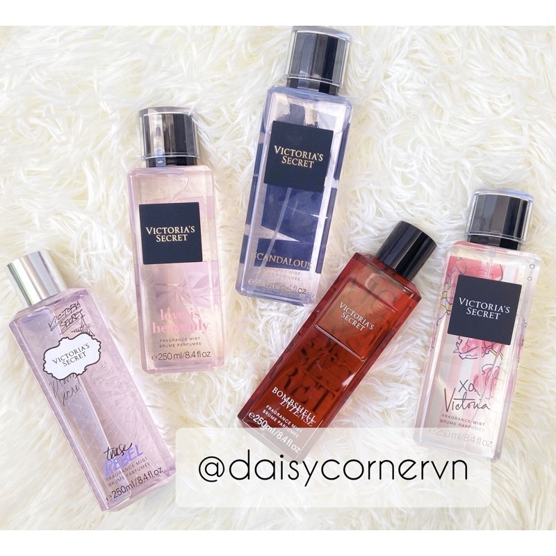 [🇺🇸Bill Mỹ_Có sẵn] Xịt thơm body mist Nước Hoa Victoria’s Secret