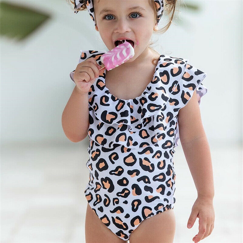 Đồ bơi một mảnh hoạ tiết da báo cho mẹ và bé | BigBuy360 - bigbuy360.vn