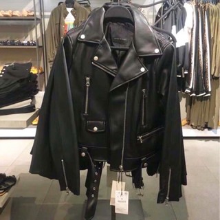 [ CÓ SẴN ] ÁO DA ZARA, thời trang thu đông, nam nữ