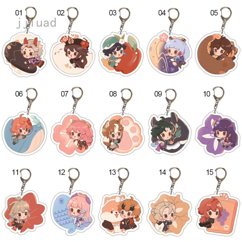 Móc Khóa Acrylic Hình Nhân Vật Anime Wendy Piemon Barbaradi Luke Kaya