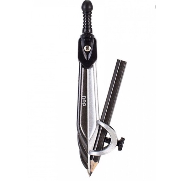 Compa kim loại chì gỗ, chì kim Deli G204