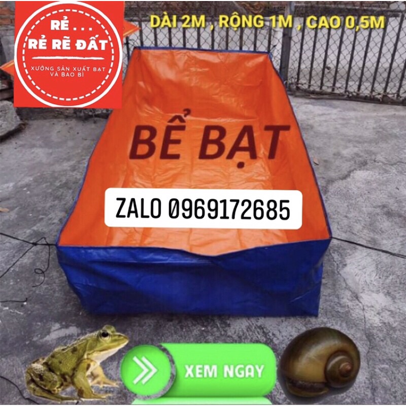 Bể bạt chăn nuôi Bấm để chọn kích thước