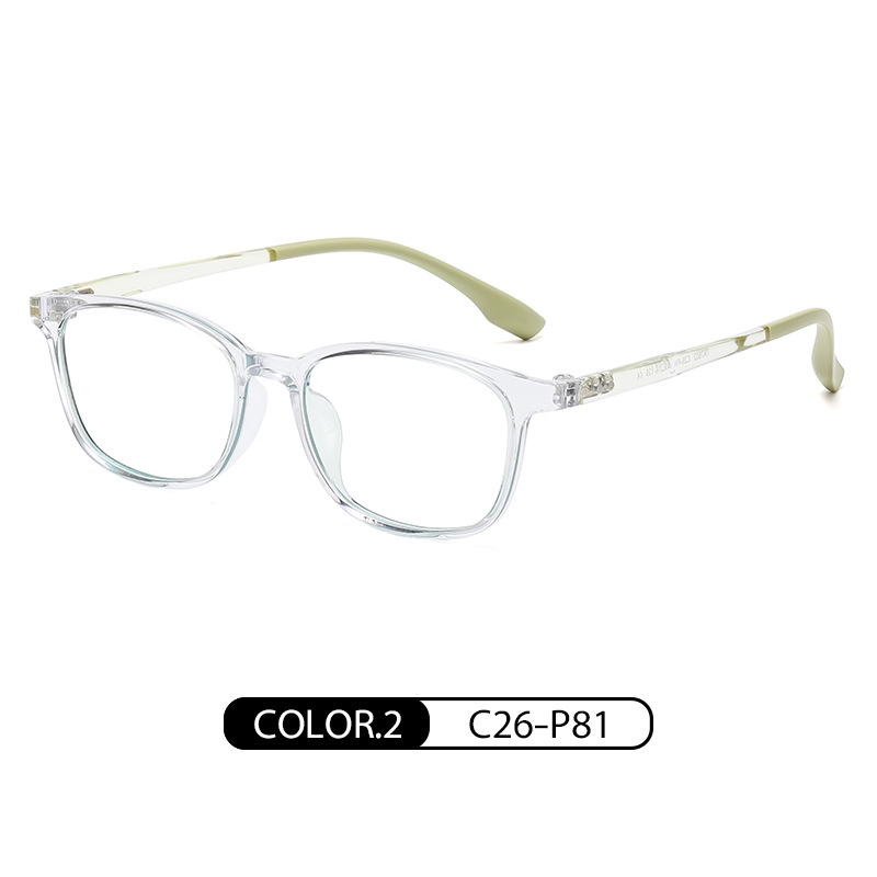 Mắt kính ZELIN WB620 gọng vuông TR siêu nhẹ chống ánh sáng xanh phong cách Âu Mỹ