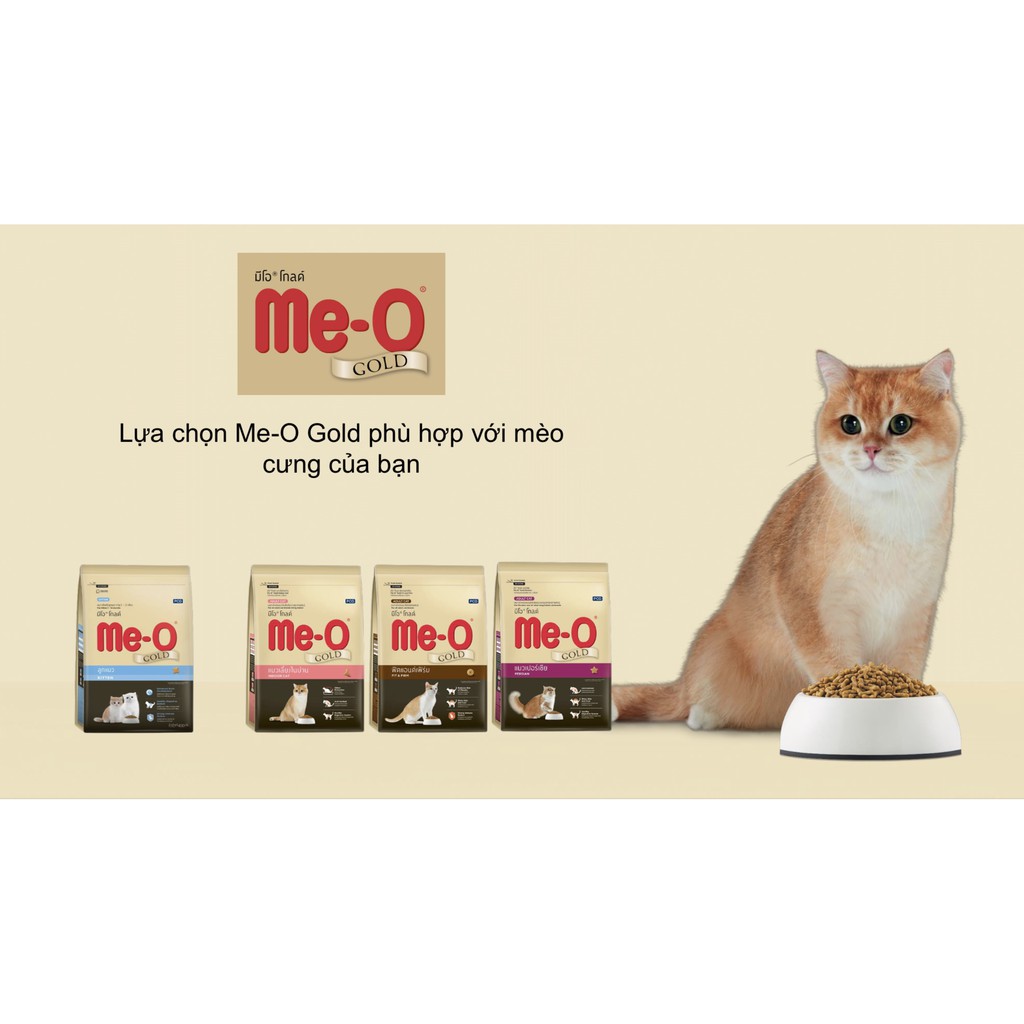 Thức ăn cho mèo ME-O Gold túi (1.2KG)