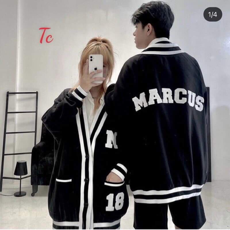 ÁO KHOÁC LEN CARDIGAN IN SỐ 18 HOT HIT 2021 CT