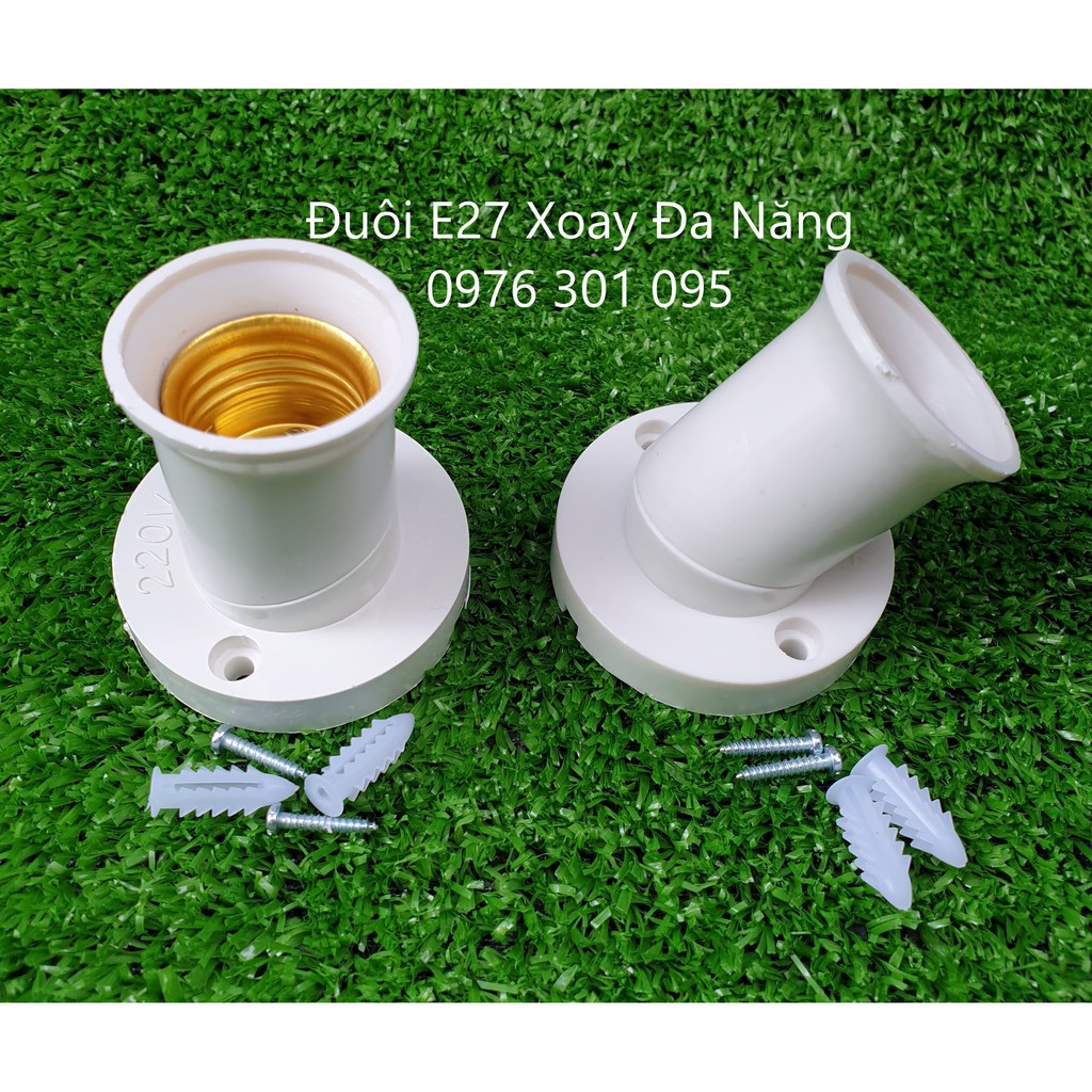 Đuôi Đèn E27 Gắn Tường Xoay Đa Năng | BigBuy360 - bigbuy360.vn