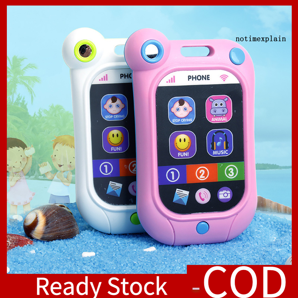 [Ready~] Baby Early Learning Simulation Touch Screen Smart Phone Cellphone Kids Toys