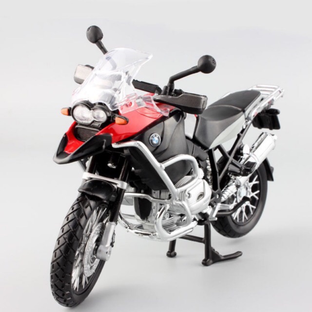 Mô Hình Xe Mô Tô 1:12 BMW R 1200 GS  Maisto - Trưng bày , sưu tầm