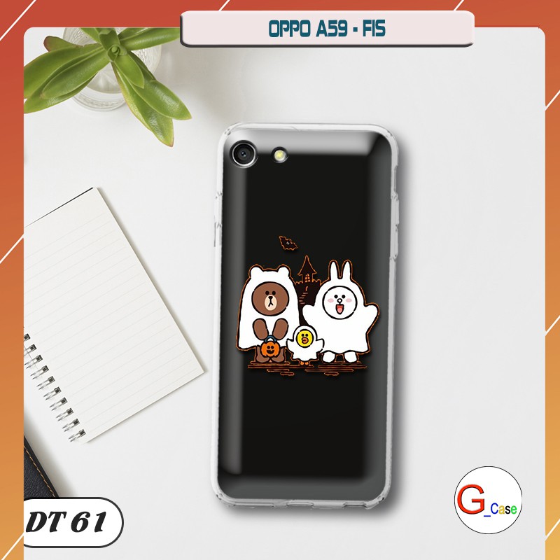 Ốp lưng dẻo trong in hình cho OPPO A59/ F1S