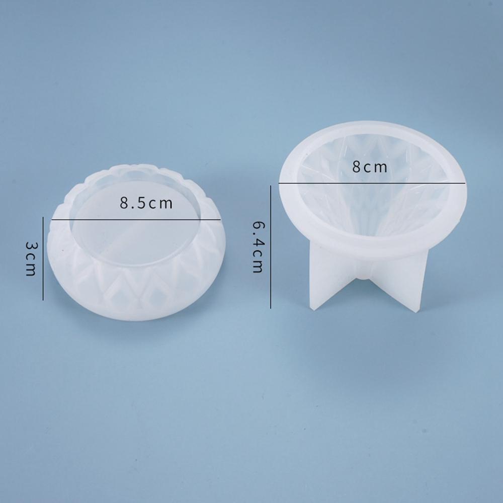 Khuôn Làm Hộp Đựng Trang Sức Hình Giọt Nước Bằng Resin Epoxy Uv DIY
