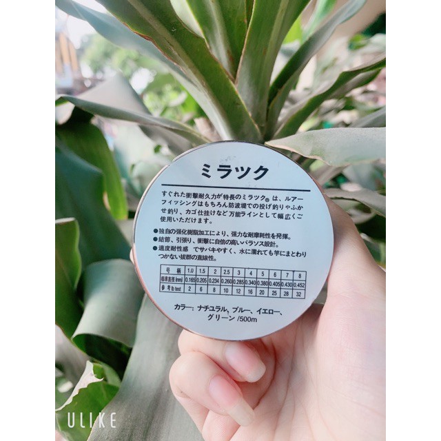 Cước MIRACC có 2 loại 7 màu và màu vàng chanh hàng  hót