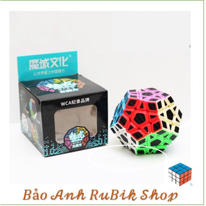 Bộ Sưu Tập Rubik Carbon MoYu MeiLong 2x2 3x3 4x4 5x5 Pyraminx Megaminx Skewb Square1 SQ1 Tam Giác 12 Mặt Rubic (Mã RB05)