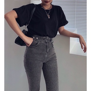 ÁO THUN TRƠN BASIC TRẮNG VÀ ĐEN DỄ MIX MATCH