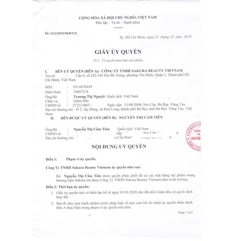 Viên uống trắng da, ngừa lão hóa Sakura Glutathione - 60 viên