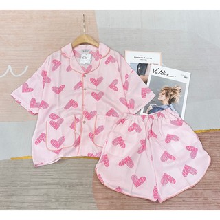 💕𝑭𝑹𝑬𝑬𝑺𝑯𝑰𝑷💕♥Bộ ngủ Pijama Lụa Latin