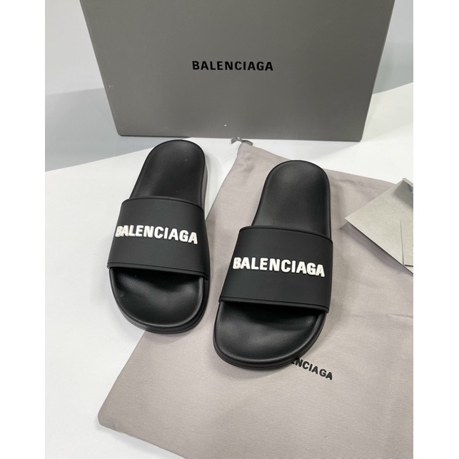 Dép lê nam 𝔹𝕒𝕝𝕖𝕟𝕔𝕚𝕒𝕘𝕒 chữ nổi ʟɪᴋᴇ ᴀᴜᴛʜ fullbox