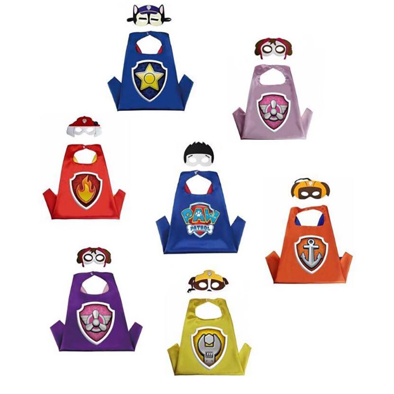 Paw patrol set 2 Mặt Nạ Hóa Trang Nhân Vật Hoạt Hình paw patrol