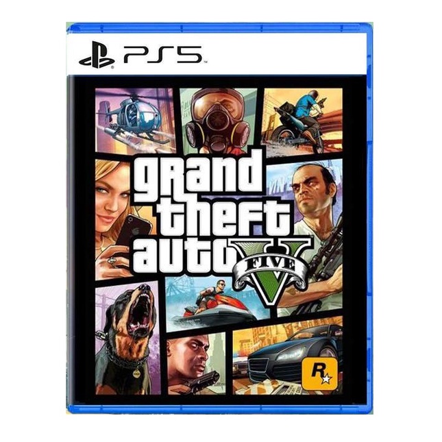 Đĩa Game Gta V Ps5