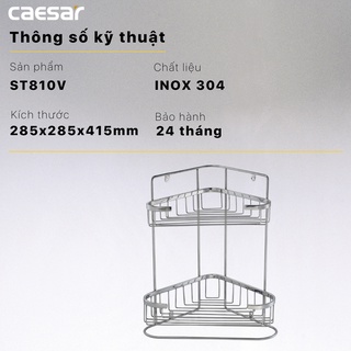 Kệ inox góc 2 Tầng - ST810V