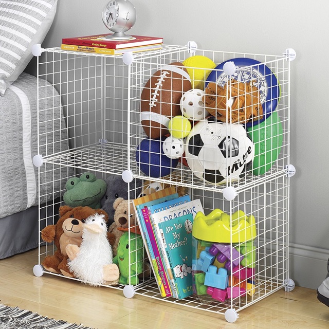 Kệ giá tủ đựng đồ đa năng bằng lưới thép sơn tĩnh điện. Kích thước 35.35cm/1 tấm