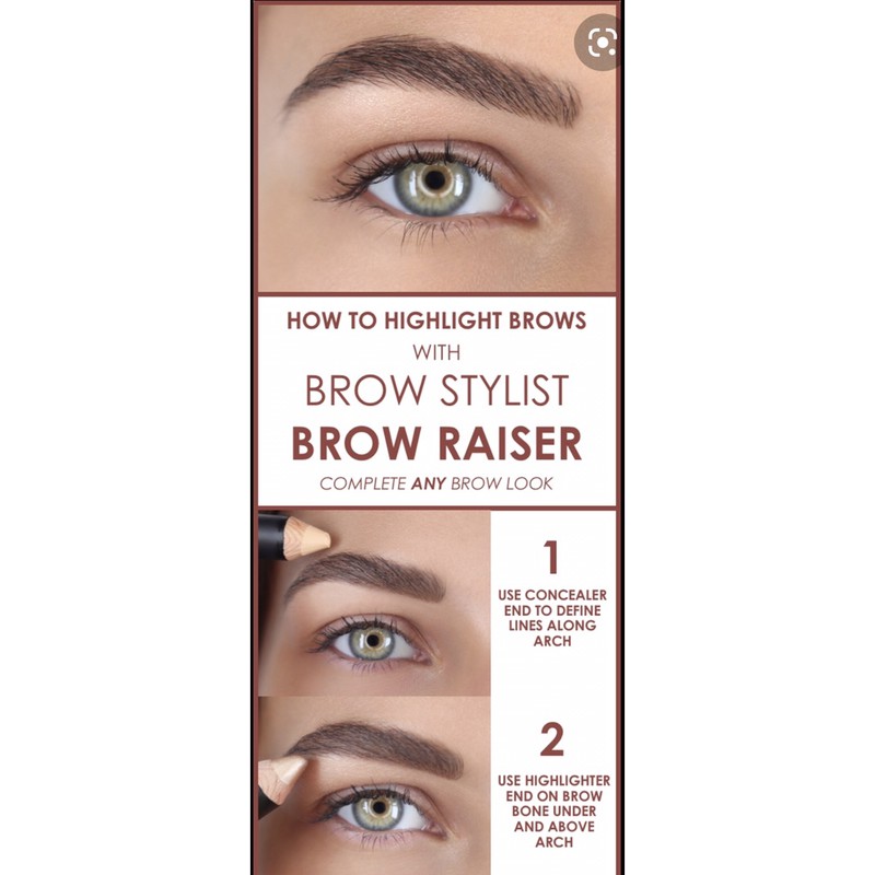 Chì kẻ highlight chân mày L'oreal brow stylist brow [Ảnh thật hình cuối]