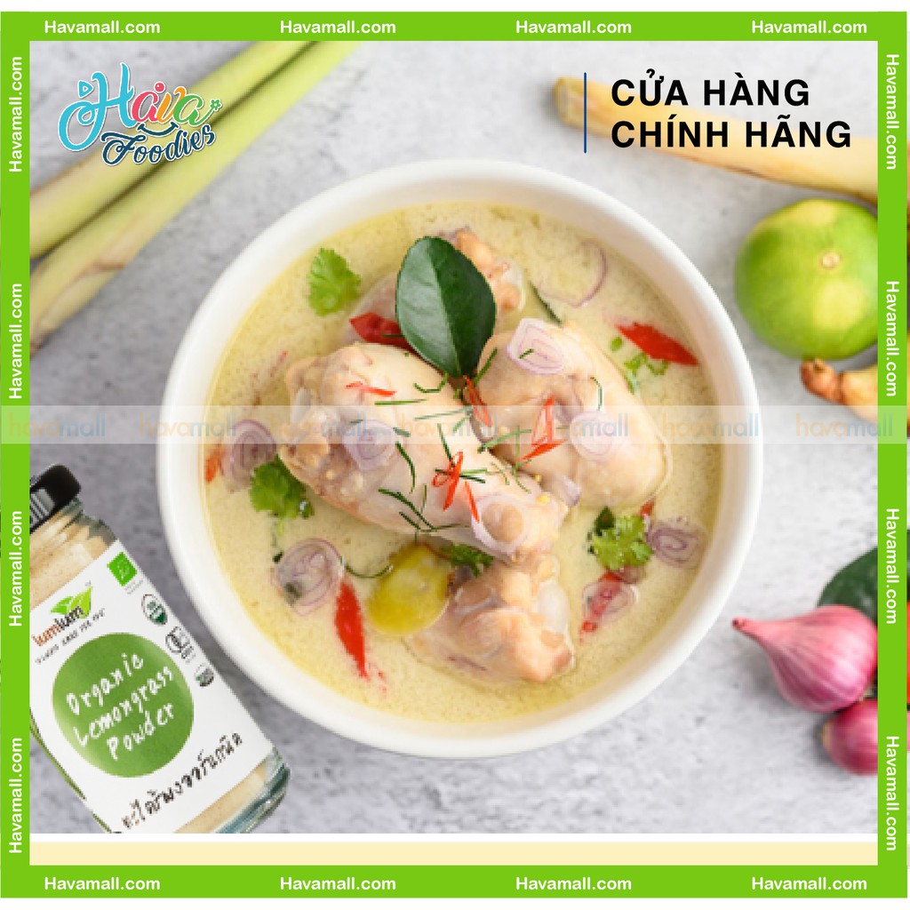 [HÀNG CHÍNH HÃNG - KÈM CÔNG THỨC] Bột Gia Vị Hữu Cơ Thái Lan Thương Hiệu Lumlum