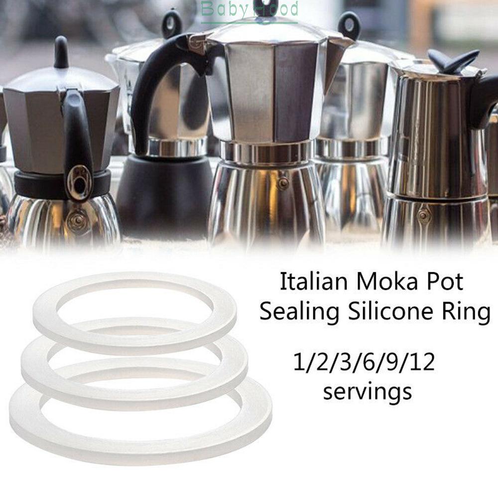 Vòng đệm cao su silicon thay thế cho bình cà phê Espresso Moka chất lượng cao