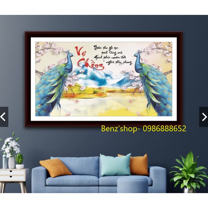 Tranh đá cao cấp ABC ( giá sỉ) Vợ Chồng VS218 (90*53), DF396 (130x54cm)