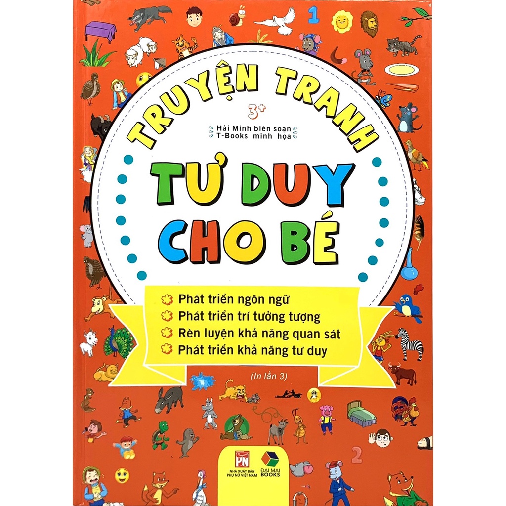 Sách Truyện Tranh Tư Duy Cho Bé