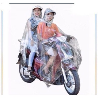 Áo mưa 2 đầu trong suốt