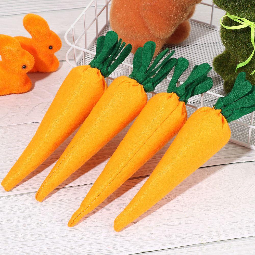 WONDER Cloth Carrot Flag Pulling Handcrafts Garden Pendant DIY Ornaments