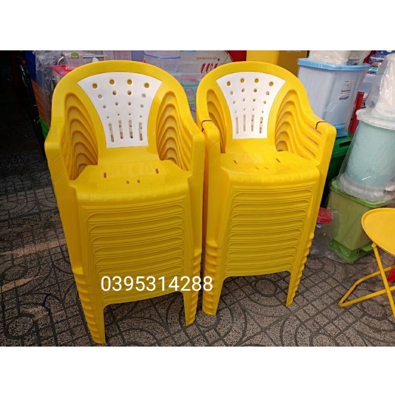 Ghế bành đại  màu vàng cao cấp loại 1