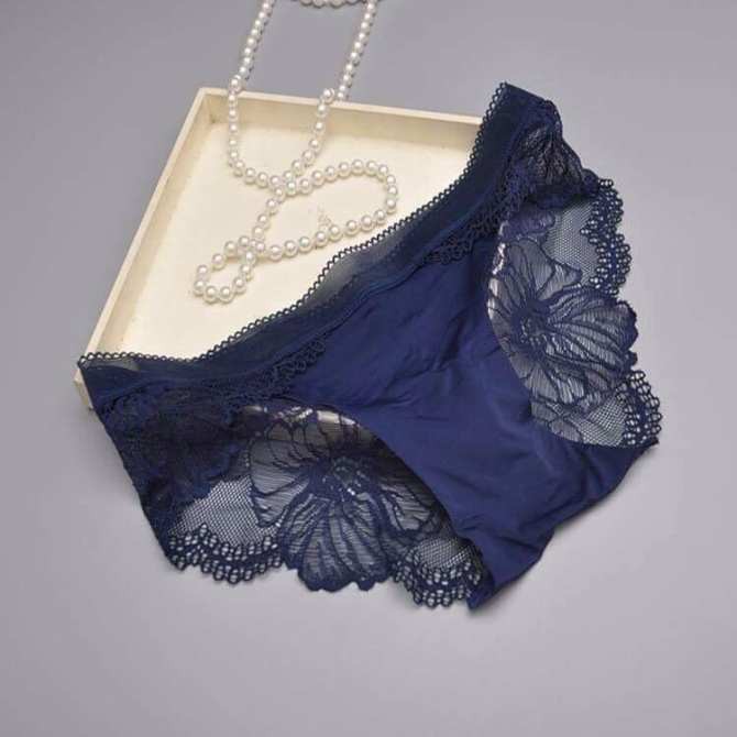 Quần lót su phối ren hoa mông vô cùng sexy gợi cảm MS8423