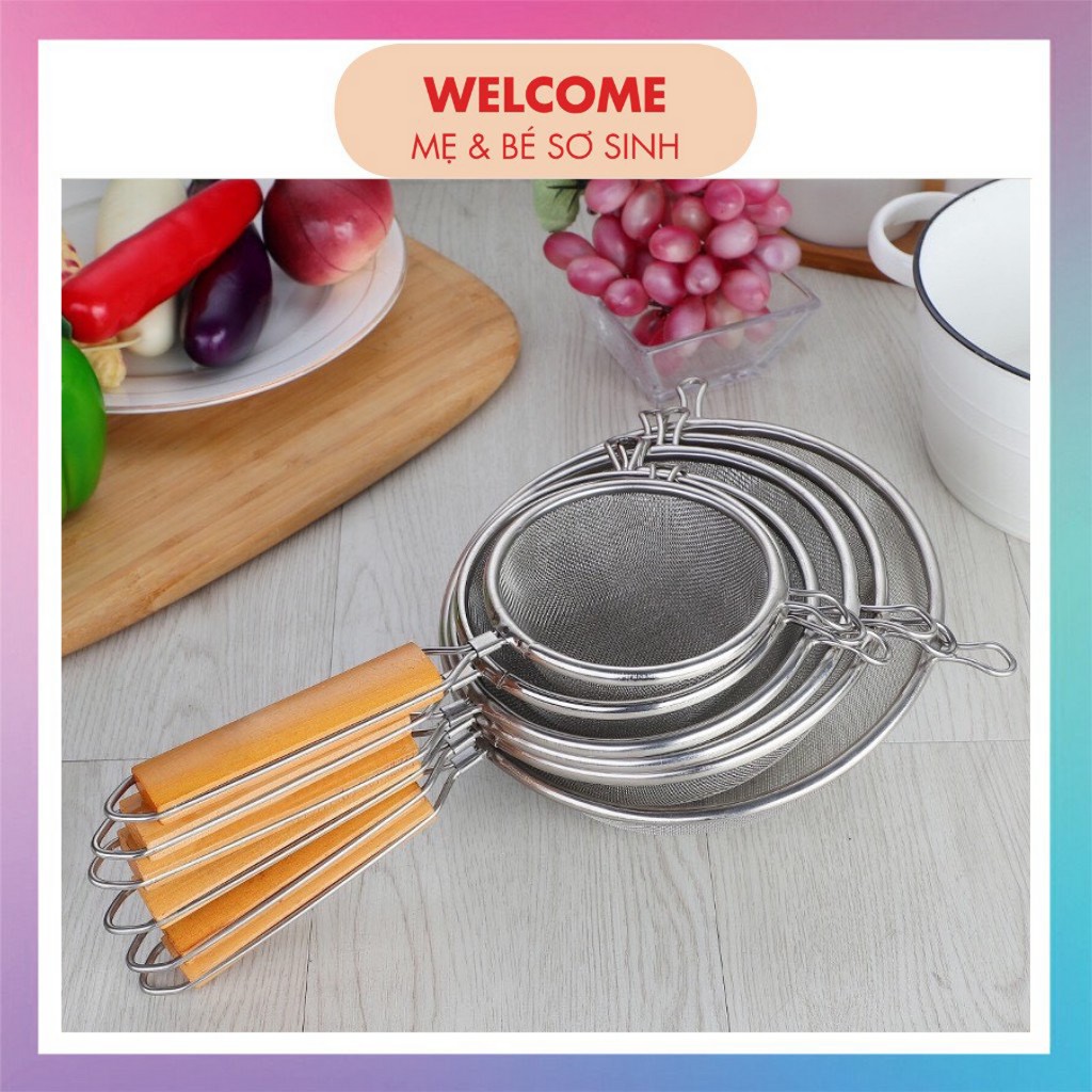 RÂY LỌC CHÁO ⚡️FREESHIP⚡️ Rây Lọc Cháo Cho Bé Ăn Dặm