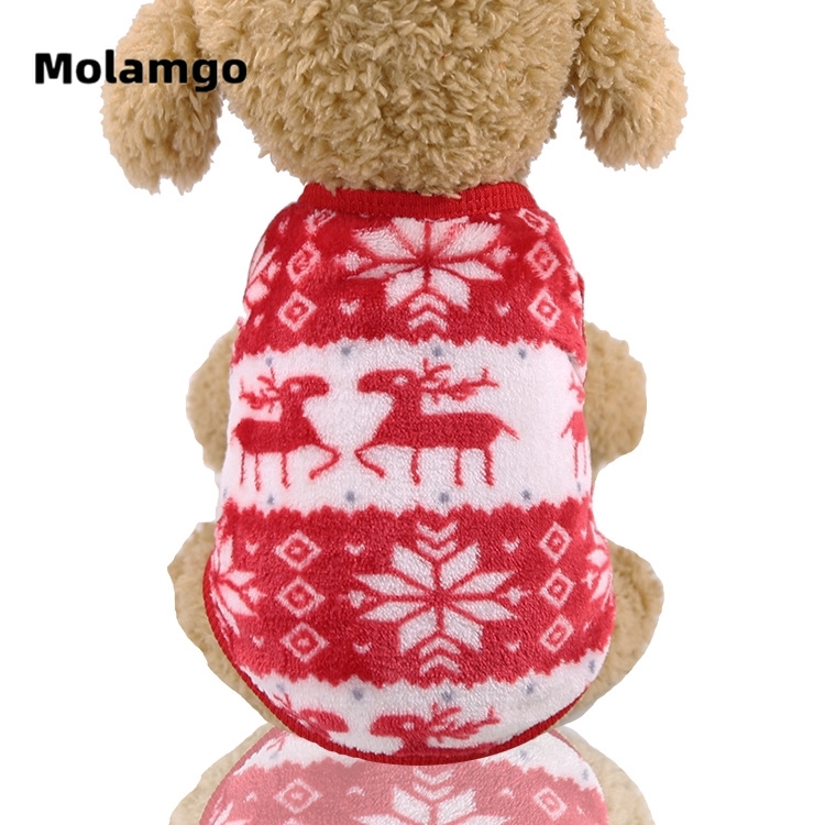 MOLAMGO  Áo Nhung Giữ Ấm Cho Thú Cưng