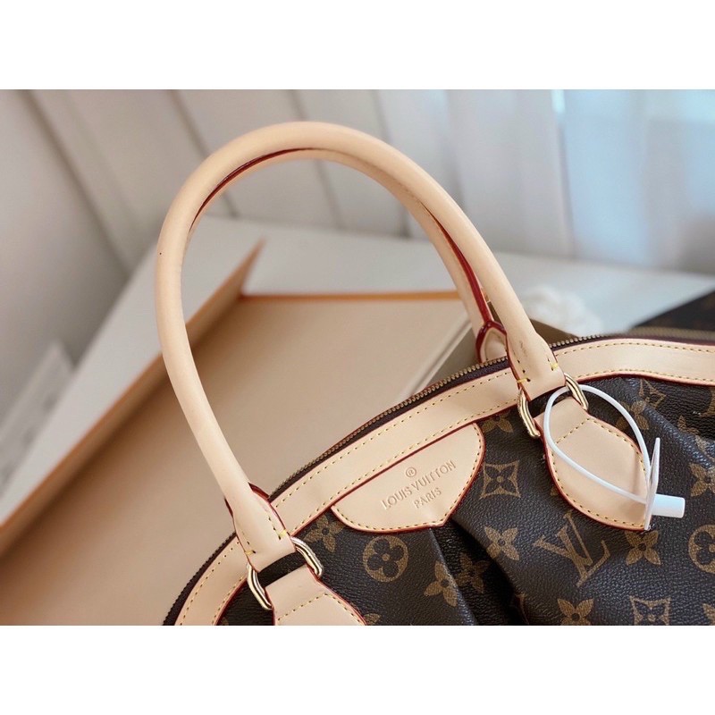 Túi công sở hoa nâu