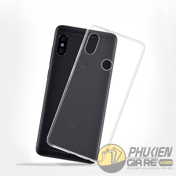 ốp silicon Xiaomi Note 5/Note 5 Pro/Note 6 pro/Redmi 6 pro/Mi 6x/Mi S2/Mi A2 lite/Note 4/Note 4x trong suốt loại 1