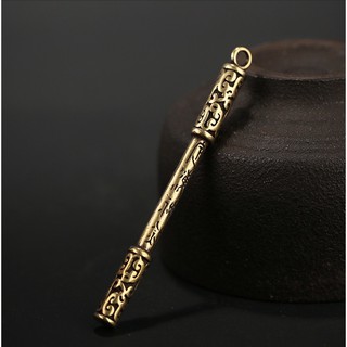 Tượng Trưng Bày Phong Thủy Bằng Đồng Hình Cây Gậy Như Ý Tề Thiên (Kích cỡ: 0.5 x 6cm)