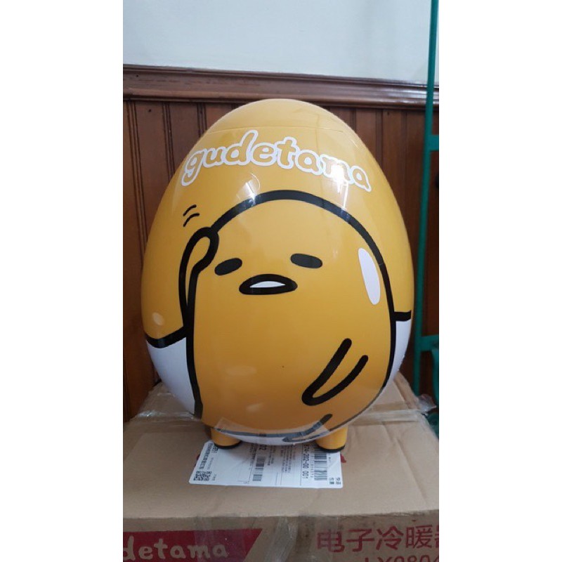 (sẵn) tủ lạnh trứng lười gudetama 4l dùng được cả trên oto và phòng ngủ - ảnh tự chụp - hàng nội địa trung