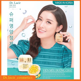 Viên dưỡng chất 💚DR.LACIR💚 Viên Siêu Dưỡng Chất Lamer Dr. Lacir - giúp phục hồi da, dưỡng da căng bóng mịn mướt