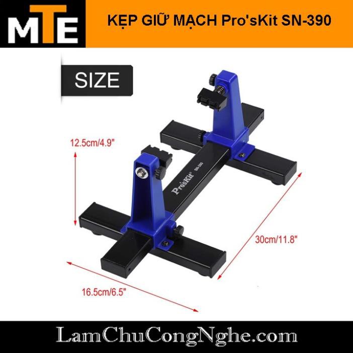 Mới! Dụng cụ kẹp giữ mạch hỗ trợ hàn cực kì tiện lợi Pro'skit SN-390 , phụ kiện hàn