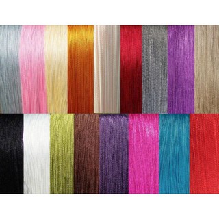 Rèm sợi kim tuyến spa kích thước rộng 3m cao 3m